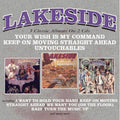 the album cover for Lakeside - Your Wish Is My Command / Keep On Moving Straight Ahead / Untouchables
