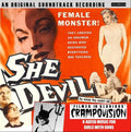 the album cover for She Devil Filmed In Glorious Crampovision / Ost - She Devil: Filmed In Glorious Crampovision (Original Soundtrack)