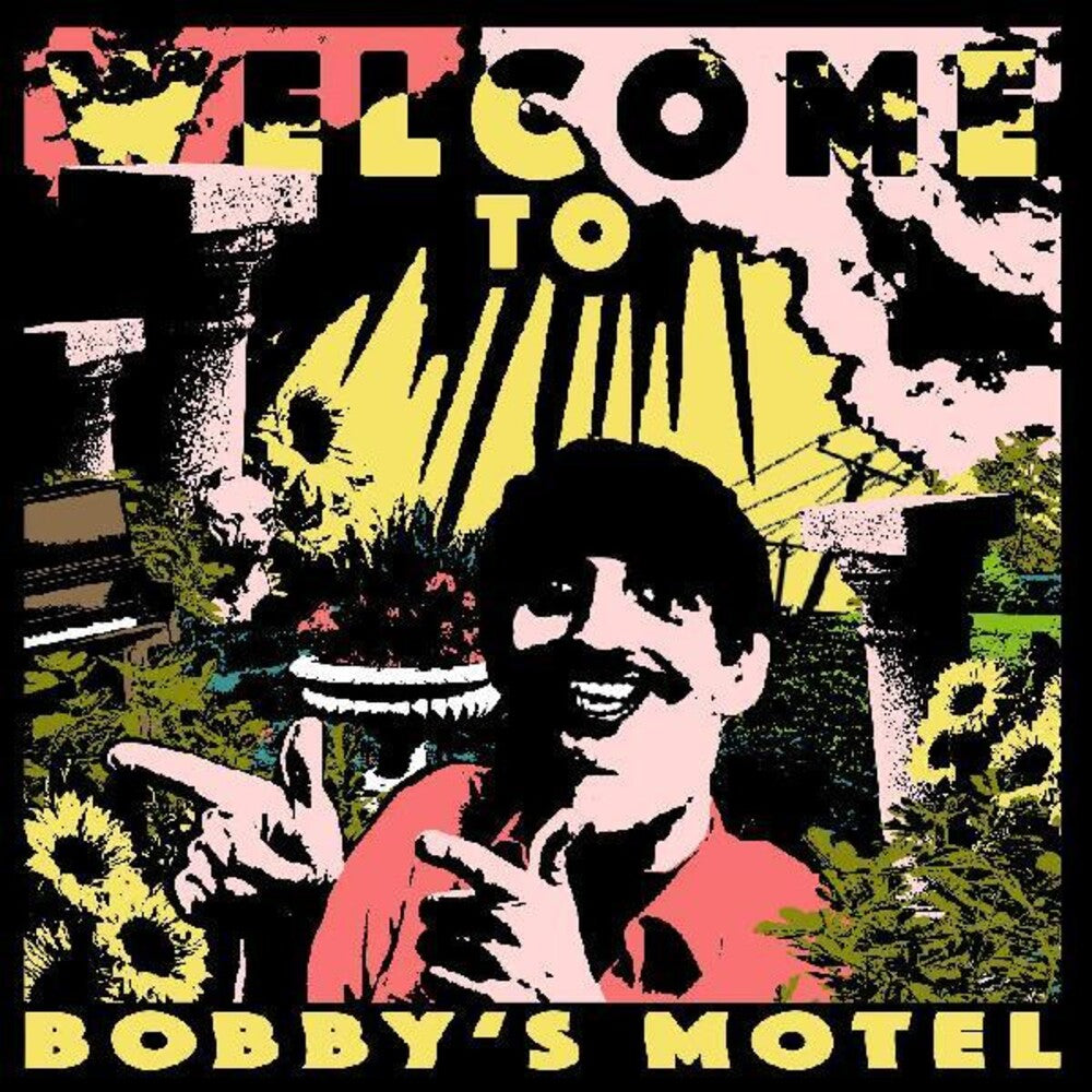 the album cover for Pottery - Welcome to Bobby's Motel [Hot Dog Yellow LP]