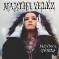 the album cover for Martha Velez - Fiends & Angels [Colored Vinyl] (Gate) [Limited Edition] (Purp)
