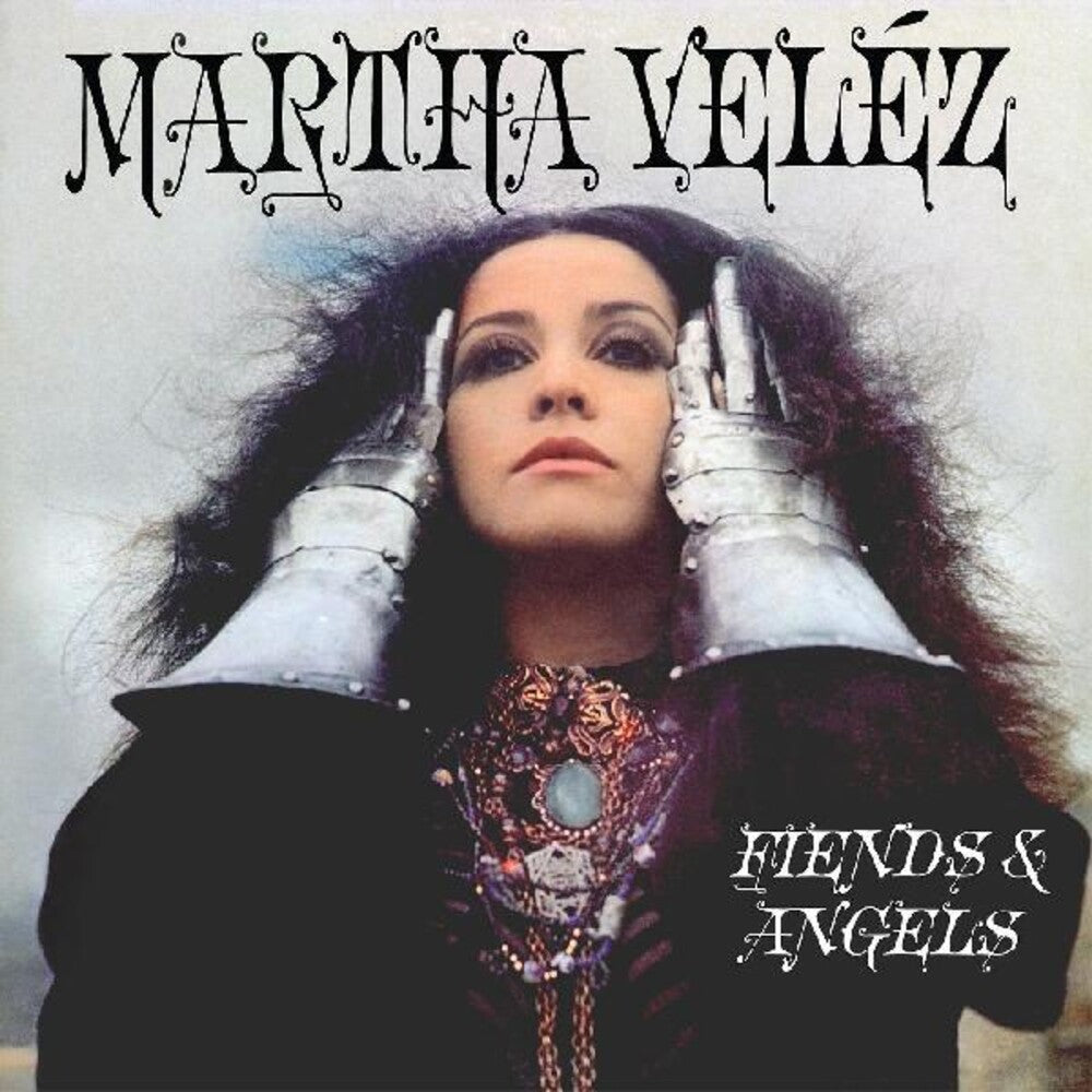 the album cover for Martha Velez - Fiends & Angels [Colored Vinyl] (Gate) [Limited Edition] (Purp)