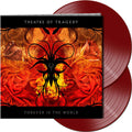 the album cover for atre Of Tragedy - Forever Is The World [Colored Vinyl] (Gate) [Limited Edition] (Red)