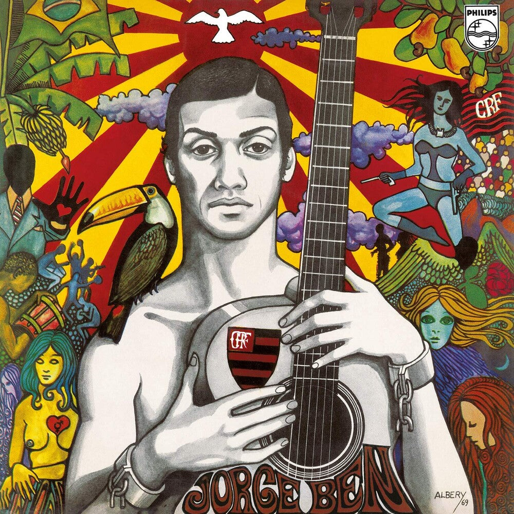 the album cover for Jorge Ben - Jorge Ben - 1969