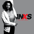 the album cover for INXS - The Very Best Of [RSC 2018 Exclusive Silver LP]