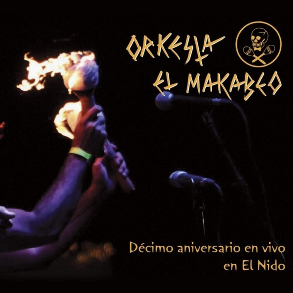 the album cover for Orquesta El Macabeo - Decimo Aniversario en Vivo en El Nido (Live At The Nest)