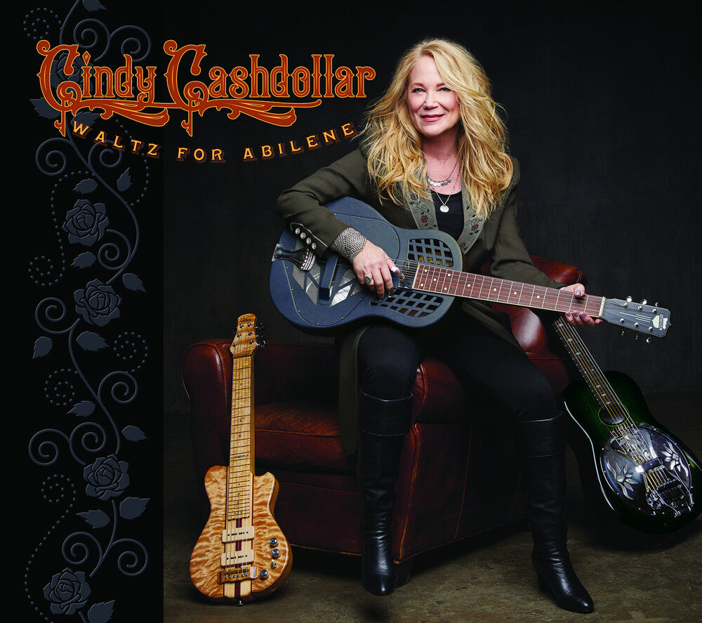 the album cover for Cindy Cashdollar - Waltz For Abilene