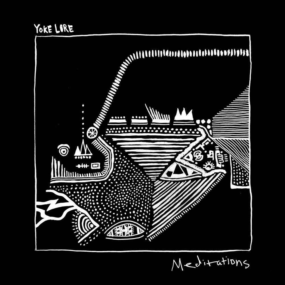 the album cover for Yoke Lore - Meditations