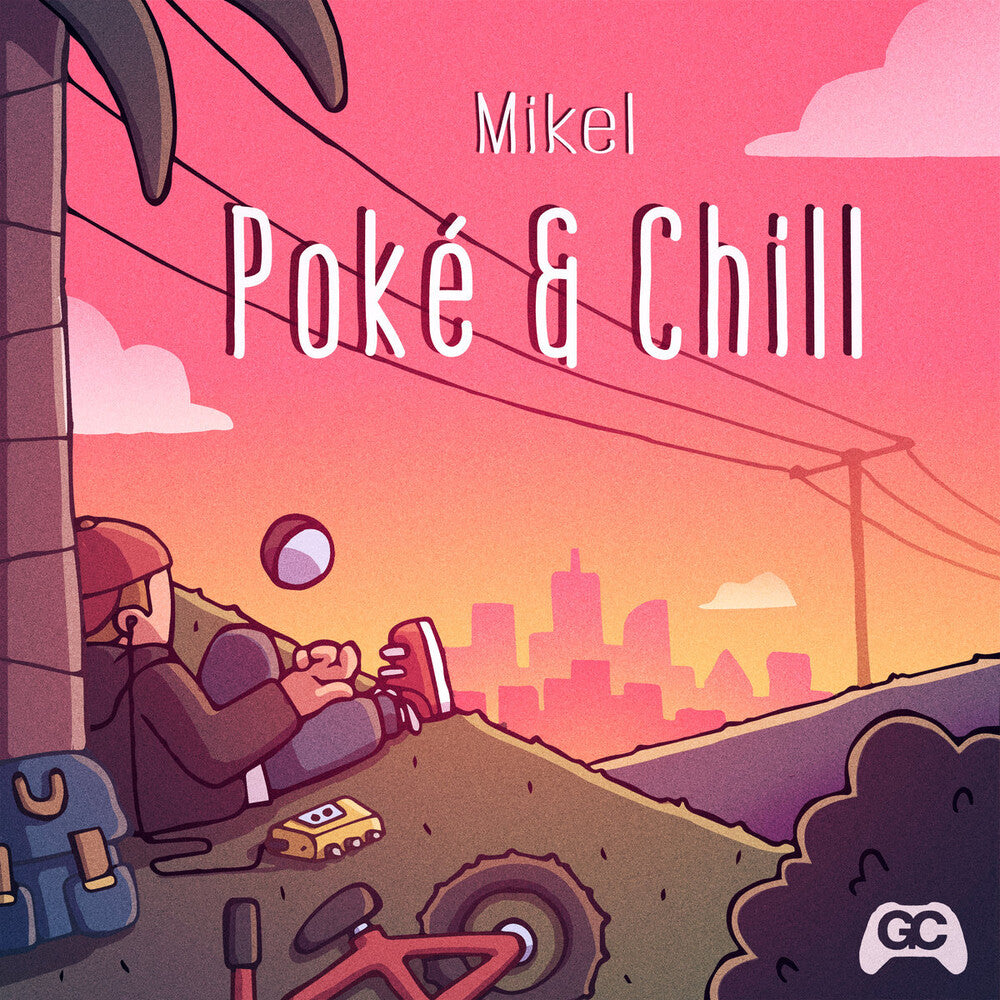the album cover for Mikel Wht - Poke & Chill