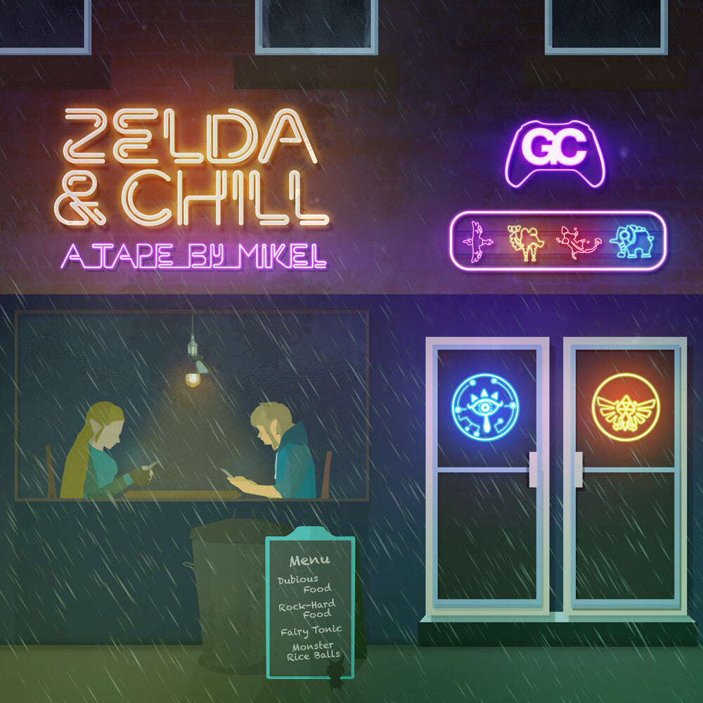 the album cover for Mikel - Zelda & Chill