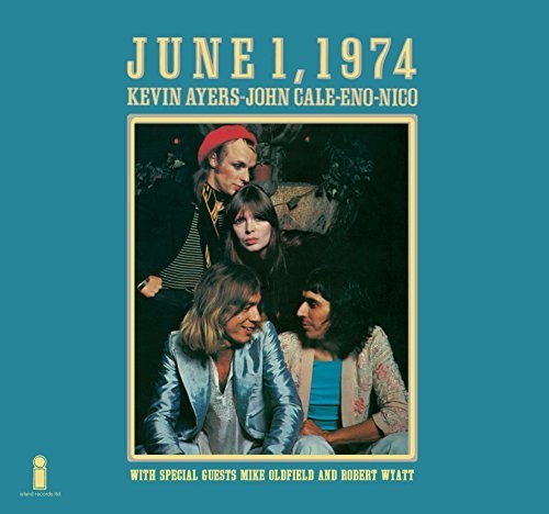 the album cover for Kevin Ayers / Cale,John / Eno,Brian / Nico - June 1 1974 [Limited Edition] [Deluxe] (Mlps) [Remastered] (Spa)