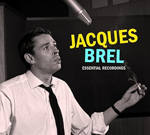 the album cover for Jacques Brel - Essential Recordings 1954-1962 (Gate) [180 Gram] (Coll)