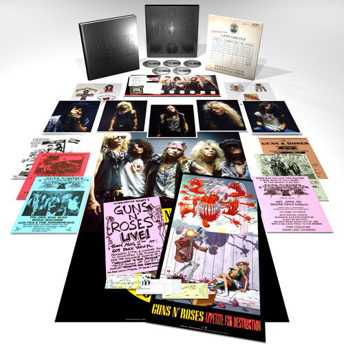 the album cover for Guns N' Roses - Appetite For Destruction: Remastered [Super Deluxe Edition]