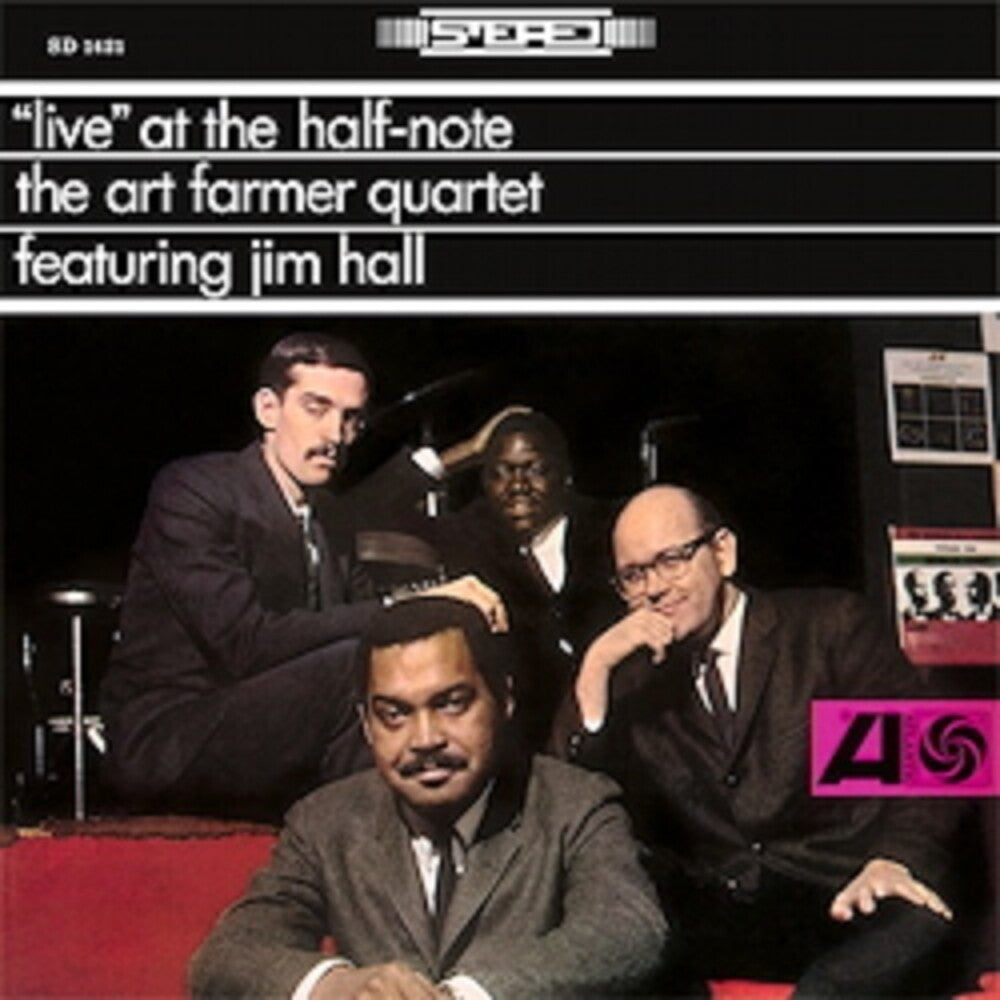 the album cover for Art Farmer Quartet - Live At The Half-Note