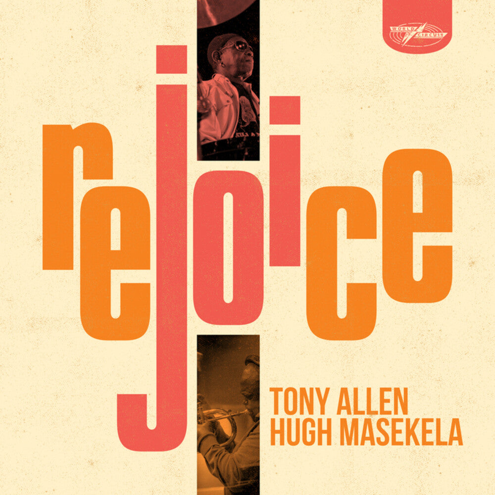 the album cover for Tony Allen & Hugh Masekela - Rejoice