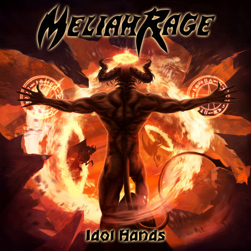 the album cover for Meliah Rage - Idol Hands