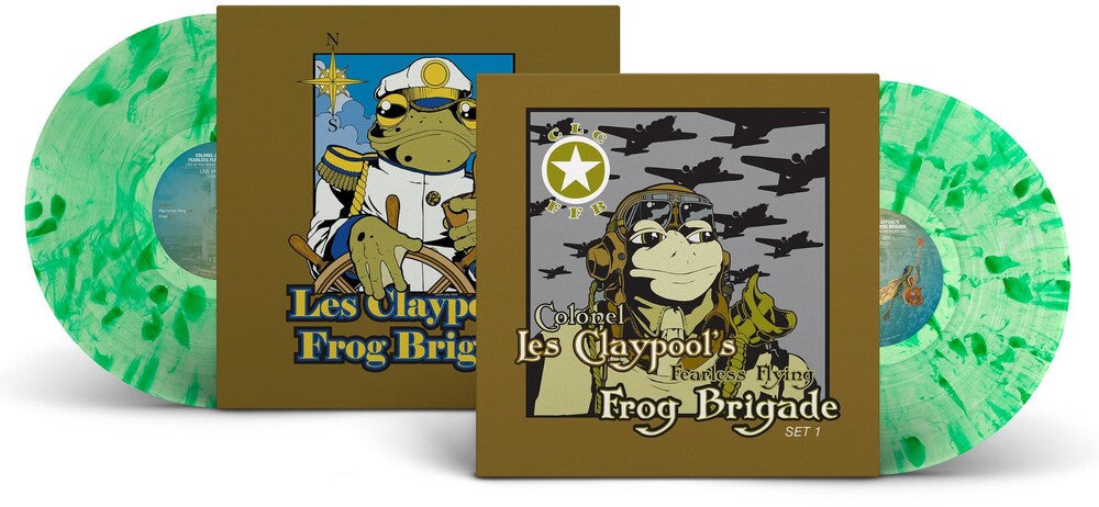 the album cover for The Les Claypool Frog Brigade - Live Frogs Sets 1 & 2 [LP]