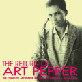 the album cover for Art Pepper - The Return Of Art Pepper