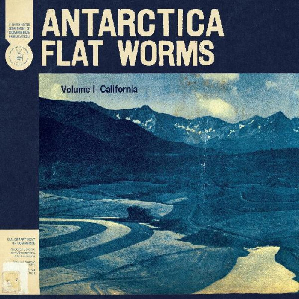 the album cover for Flat Worms - Antarctica [Digipak]