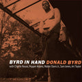 the album cover for Donald Byrd - Byrd in Hand