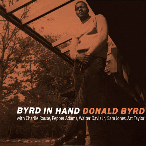 the album cover for Donald Byrd - Byrd in Hand