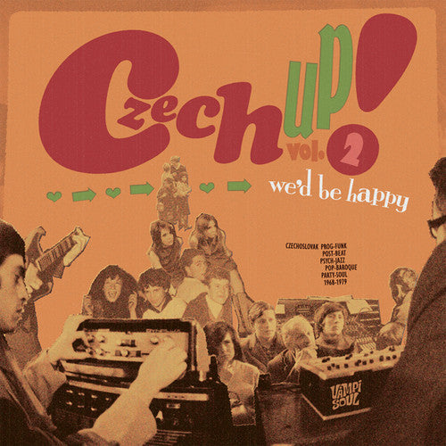 the album cover for Czech Up 2 Wed Be Happy / Various 2pk - Czech Up 2: We'd Be Happy