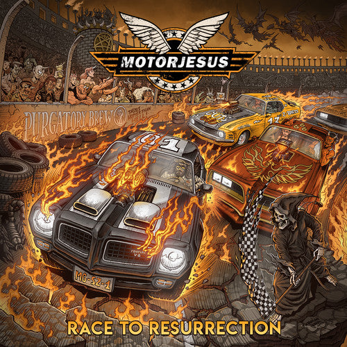the album cover for Motorjesus - Race To Resurrection [Digipak]