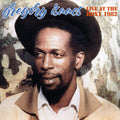 the album cover for Gregory Isaacs - Live At The Roxy