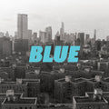 the album cover for Dae Han - BLUE