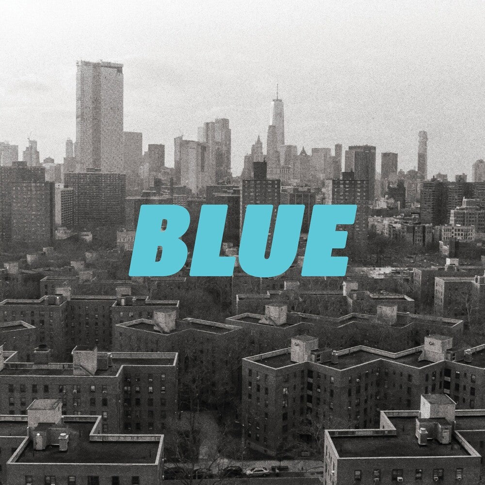 the album cover for Dae Han - BLUE