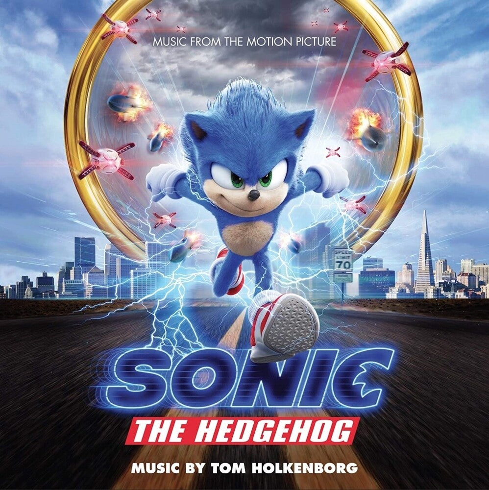 the album cover for Tom Holkenborg / Junkie Xl Gol Ltd Ofgv - Sonic the Hedgehog (Music From the Motion Picture)