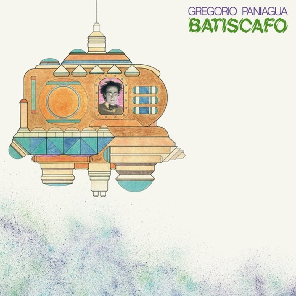 the album cover for GREGORIO PANIAGUA - Batiscafo