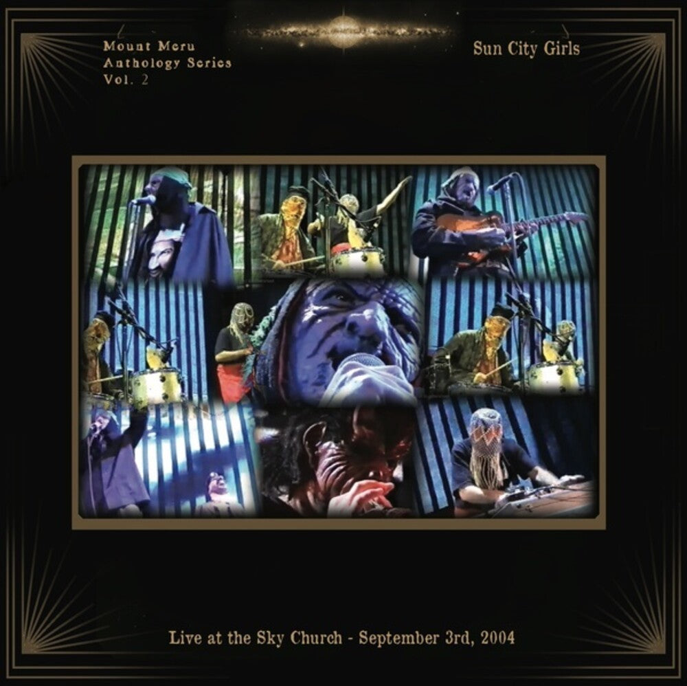 the album cover for Sun City Girls - Live at the Sky Church