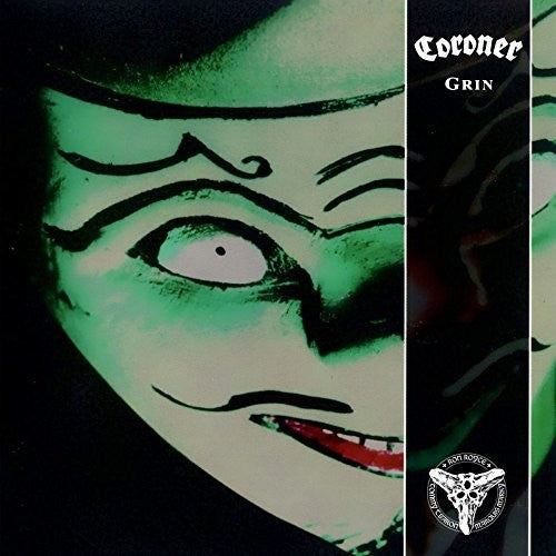 the album cover for Coroner - Grin