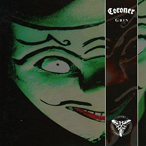 the album cover for Coroner - Grin [Remastered]