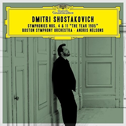 the album cover for Shostakovich / Bso / Nelsons - Symphonies Nos 4 & 11