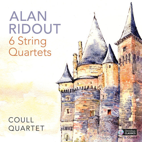 the album cover for Ridout / Coull Quartet - 6 String Quartets