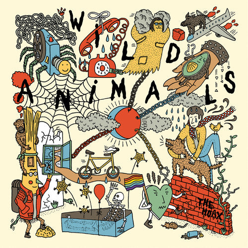the album cover for Wild Animals - The Hoax