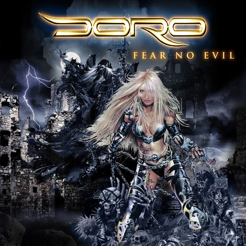 the album cover for Doro - Fear No Evil [Colored Vinyl] (Gate)