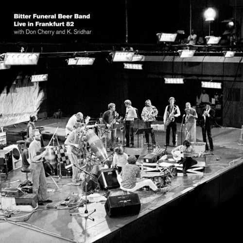 the album cover for Bitter Funeral Beer Band & Don Cherry - Live In Frankfurt 82