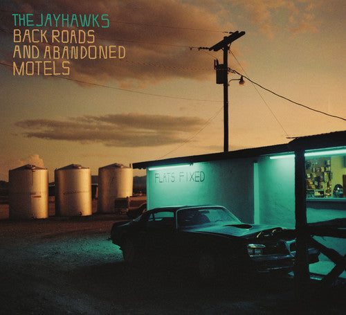 the album cover for The Jayhawks - Back Roads And Abandoned Motels