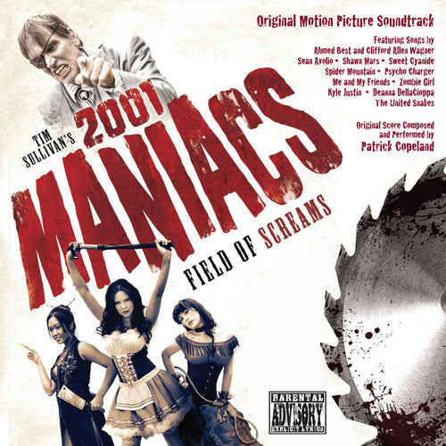 the album cover for 2001 Maniacs Field Of Screams / Various - 2001 Maniacs: Field of Screams