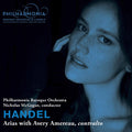 the album cover for Handel / Philharmonia Baroque Orch / Amereau - Handel Arias