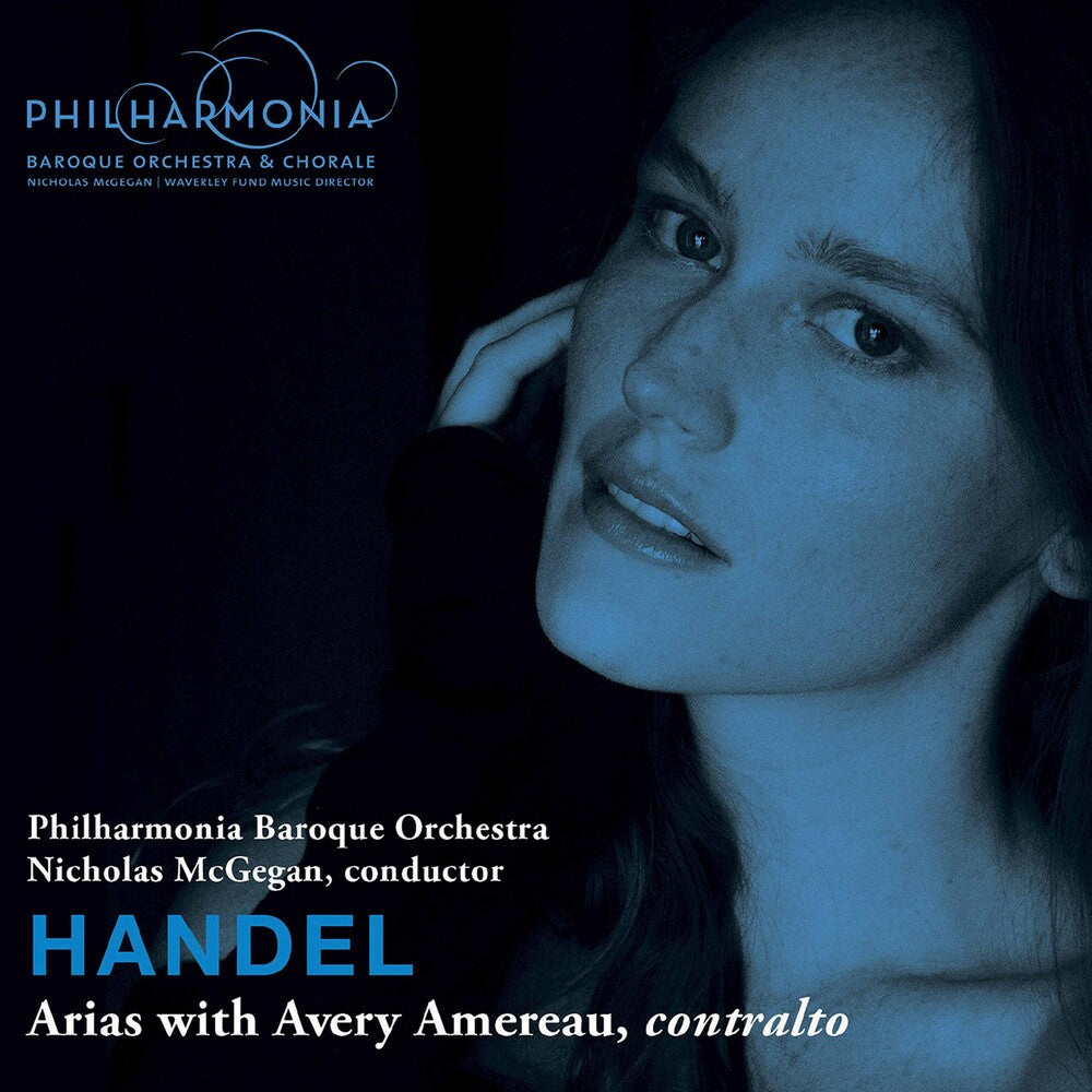 the album cover for Handel / Philharmonia Baroque Orch / Amereau - Handel Arias