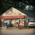 the album cover for The Sleep Eazys - Easy To Buy, Hard To Sell
