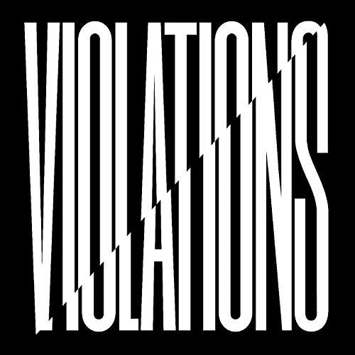 the album cover for Snapped Ankles - Violations (Blk) [Download Included]