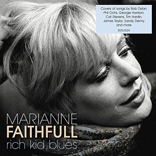 the album cover for Marianne Faithful - Rich Kid Blues