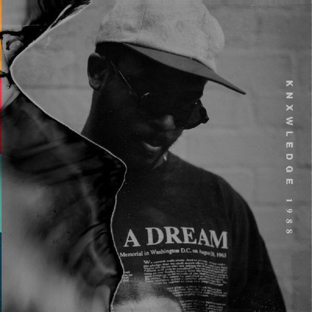 the album cover for Knxwledge - 1988 [Indie Exclusive Colored Vinyl, Purple]