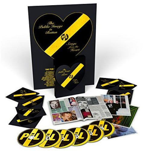 the album cover for Public Image Ltd. - The Public Image Is Rotten (Songs From The Heart) [Box Set]
