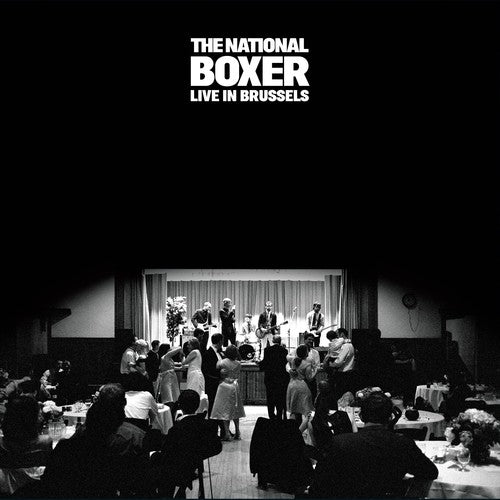 the album cover for The National - Boxer Live In Brussels