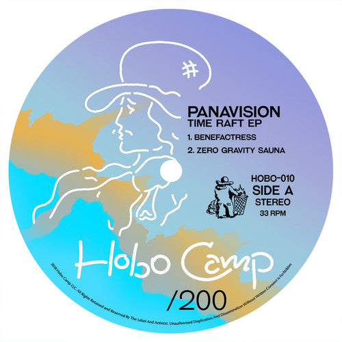 the album cover for Panavision - Time Raft